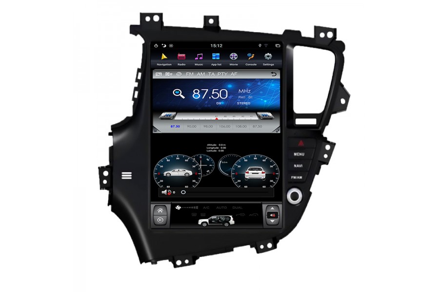 Kia K5 2011-2015 Tesla style 12.1 inch Android Car DVD Player 